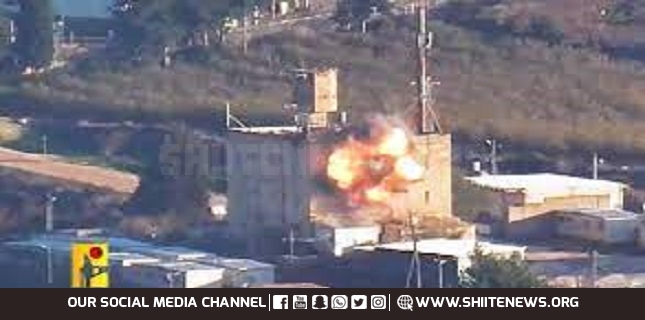 Islamic Resistance Targets Israeli Occupation Sites on Lebanon Border