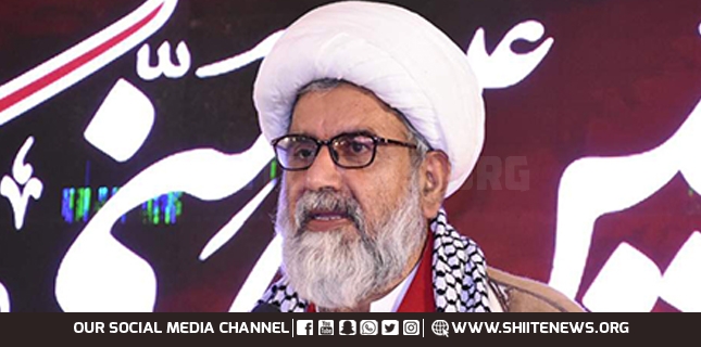 Kakar insulted sentiments of Pakistanis to please Zionists, Allama Raja Nasir Abbas