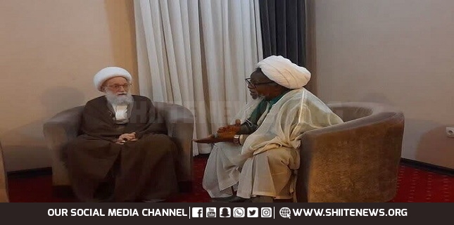 Sheikh Zakzaky meets with Ayatollah Isa Qasim in Qom