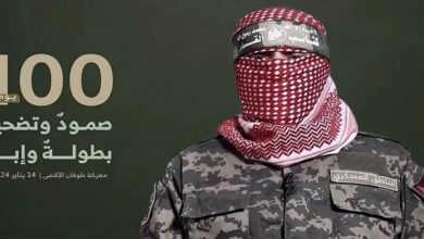 Al-Qassam Brigades says destroyed about 1,000 Israeli military vehicles in past 100 days