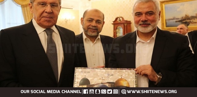Hamas delegation in Moscow seeks to display strong ties with Russia