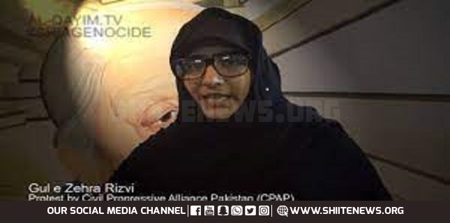 Vote for any party candidate but not to Takfiris, Gul Zahra Rizvi