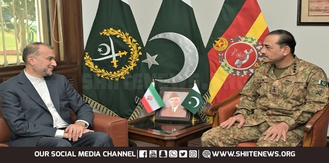 Iran FM, Pakistan Army chief discuss security, border cooperation