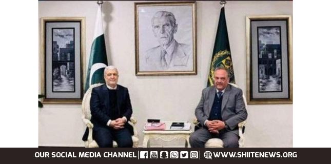 Iranian Ambassador in Kabul  visit to Islamabad