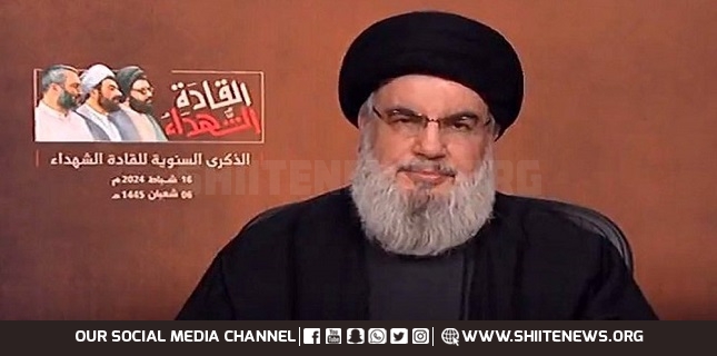 Israel to ‘pay with blood’ price of killing Lebanese civilians: Nasrallah