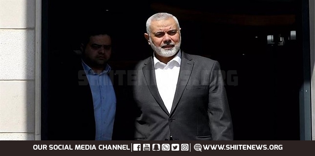 Hamas chief Haniyeh in Cairo for talks on Gaza situation