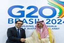 Saudi, French FMs discuss bilateral ties on G20 sidelines
