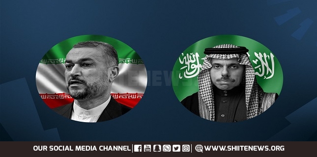 Iranian, Saudi FMs discuss Gaza war, stress need for halt of Israel's aggression