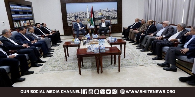 Hamas leader discusses Gaza developments with Iranian Foreign Minister