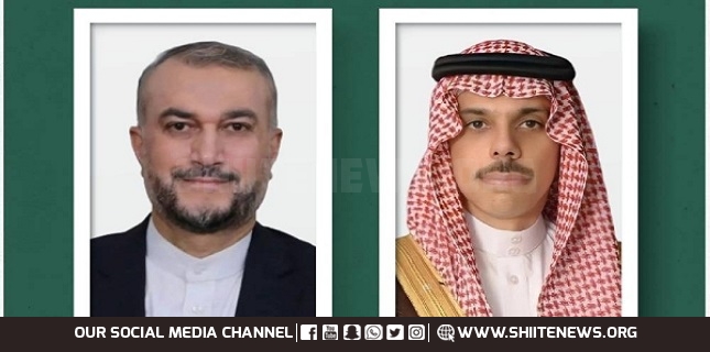 Iranian, Saudi foreign ministers discuss developments in Gaza, Rafah