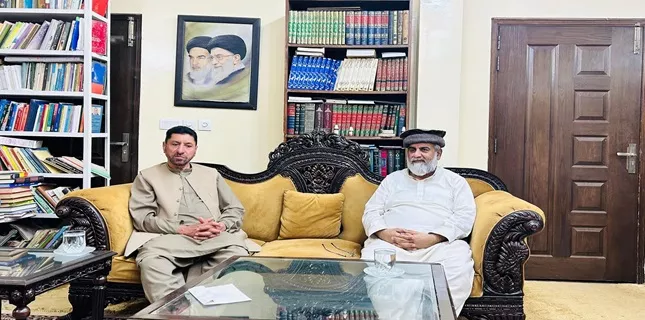 Engineer Hameed Hussain meets Allama Raja Nasir Abbas Jafri