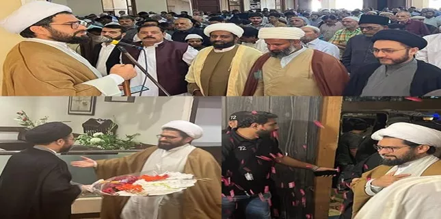 Ali Najafi receives warm welcome in Karachi