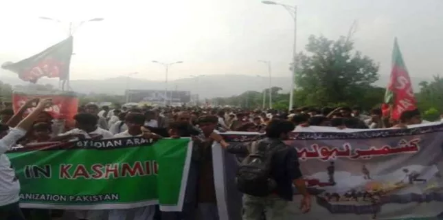 Evil triangle biggest obstacle to freedom of Kashmir, Spokesman ISO Pakistan