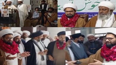 Son of Ayatollah Bashir Najafi visits Pakistan for first time, meets important personalities
