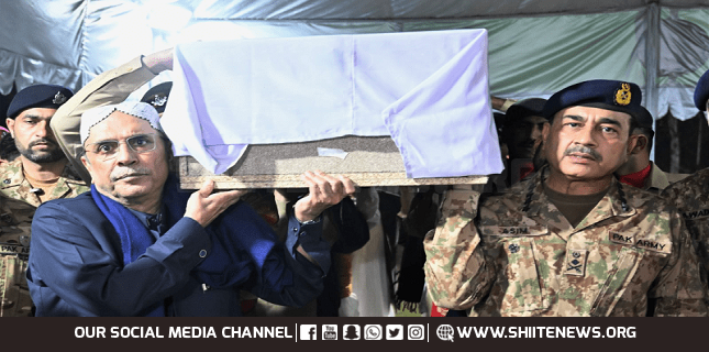 Funeral prayers held for 2 army officers martyred in North Waziristan