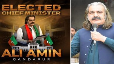 PTI’s Ali Amin Gandapur elected KP chief minister