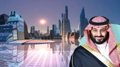How did the ambitious projects of bin Salman drain Saudi Arabia’s resources?