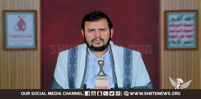 Al Houthi calls on Yemenis to come out in millions in solidarity with Palestinians