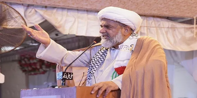 General Bajwa urged media persons to recognize Israel, Allama Raja Nasir Abbas Jafari