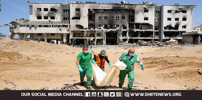 50 bodies found in mass grave in Gaza hospital days after Israeli withdrawal