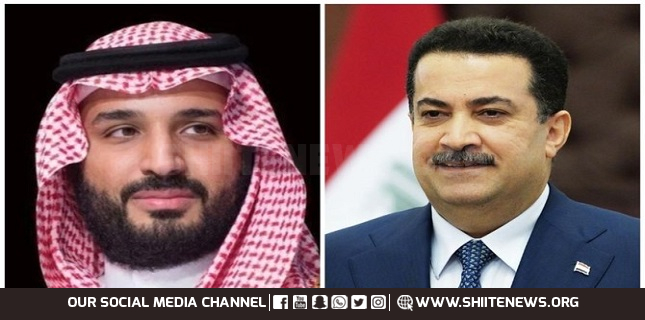 Iraqi Prime Minister Meets Saudi Crown Prince in Riyadh