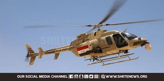 Iraqi air forces strike ISIS hideouts in the Hamrin Mountains