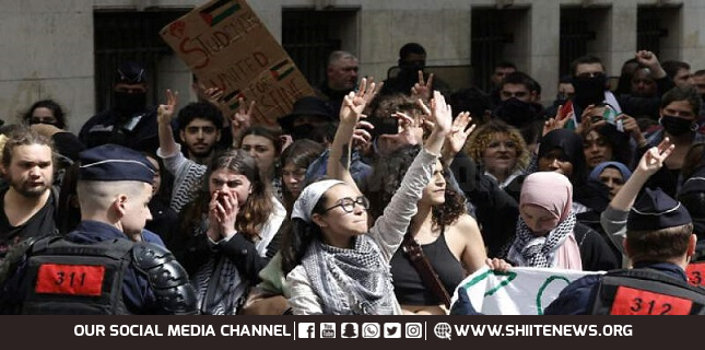 French police crack down on anti-Israel protests at Sorbonne