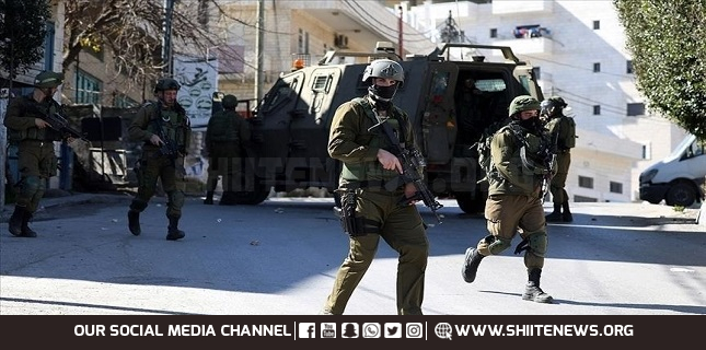Three Zionist soldiers were injured by Palestinian resistance bullets in Nour Shams camp