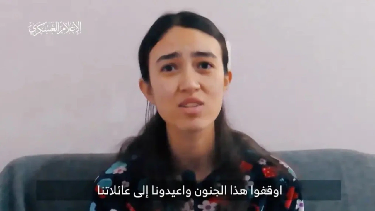 ‘Save us’: Hamas releases audio of female Israeli captive