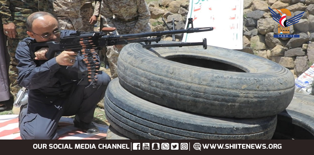 Al-Mashat participates with state & government leaders in military maneuver