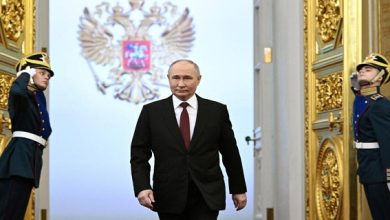 Vladimir Putin to take his fifth presidential oath