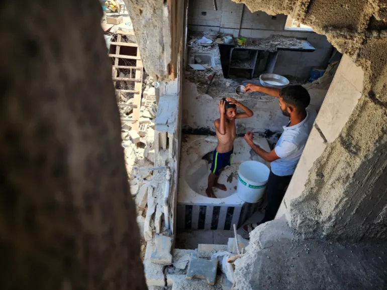 Photos: Palestinians struggle for normal life in the shadow of war