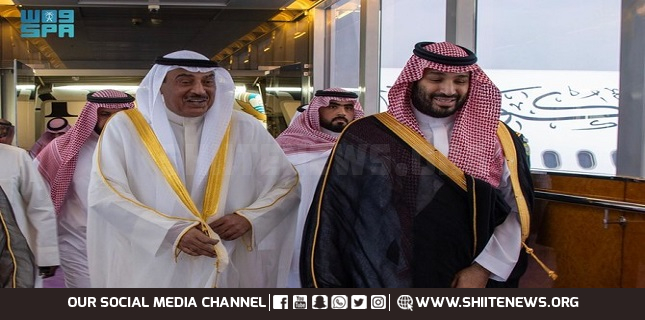 Saudi crown prince receives Kuwaiti counterpart in Jeddah