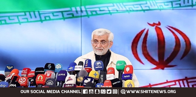 Presidential candidate Jalili: Iran at historical juncture, opportunities must be used to achieve progress