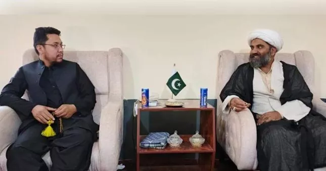 Quetta, Allama Maqsood Domki meets SUC leader Allama Asif Hussaini
