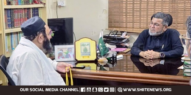 Allama Shabbir Maithmi meets Allama Iftikhar Naqvi