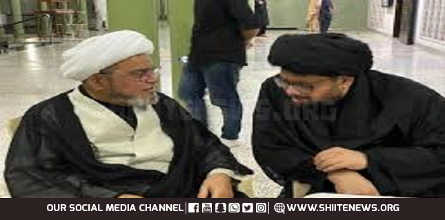 Iranian delegation meets Allama Shabbir Maisami