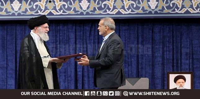 Leader formally endorses Masoud Pezeshkian as Iran’s 9th president