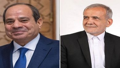 Sisi congratulates Pezeshkian on winning Iran pres. race; UN says ready for cooperation