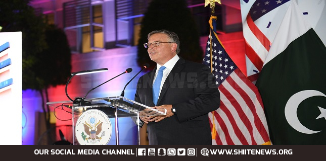 US CALLS FOR FREEDOM OF EXPRESSION AND DEMOCRACY IN PAKISTAN AMBASSADOR BLOME