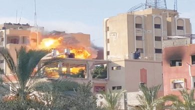 ‘Israeli raids displace thousands in Gaza