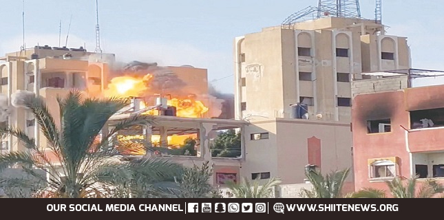 ‘Israeli raids displace thousands in Gaza