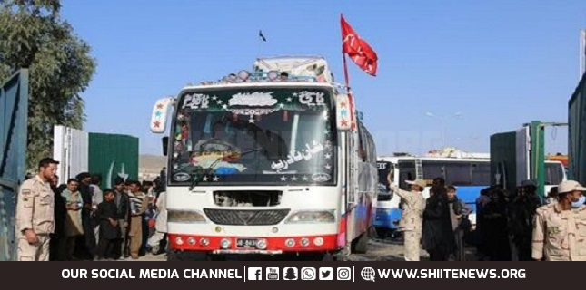 First Pakistani Caravan of Arbaeen reached Iran