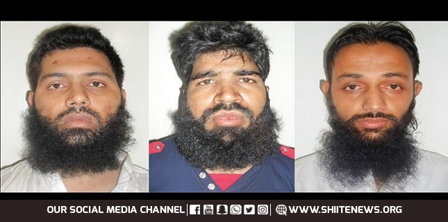 3 Takfiri terrorists of banned Lashkar Jhangvi arrested from Punjab