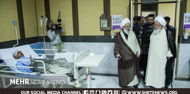 Representative of Supreme leader reached to visit injured Pakistani pilgrims