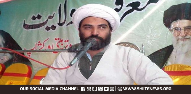 Allama Maqsood Ali Domki condole Martrydom of Ismail Haniyeh at Khana Farhang Quetta