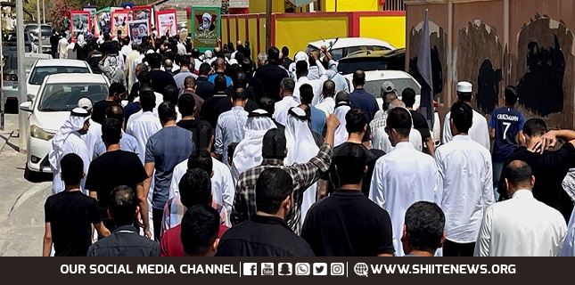 Bahraini people stage rally in support of Palestine, Lebanon
