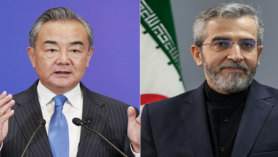 China supports Iran in defending security, sovereignty Foreign minister