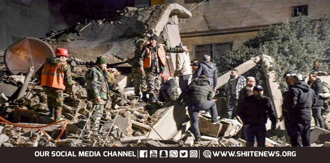 Four soldiers injured in Israeli aggression on central Syria