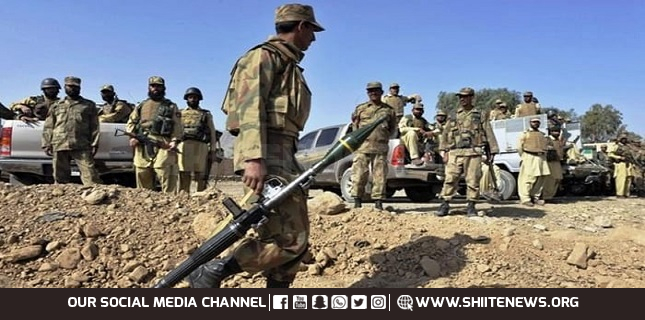 Four troops martyred; six terrorists eliminated